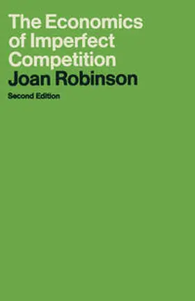 Robinson |  The Economics of Imperfect Competition | eBook | Sack Fachmedien