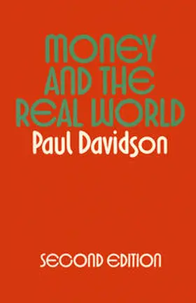 Davidson |  Money and the Real World | eBook | Sack Fachmedien