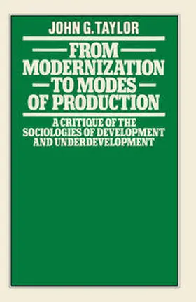 Taylor |  From Modernization to Modes of Production | eBook | Sack Fachmedien