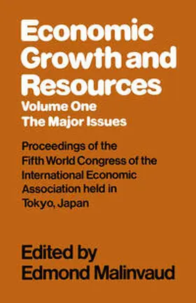 Malinvaud |  Economic Growth and Resources | eBook | Sack Fachmedien