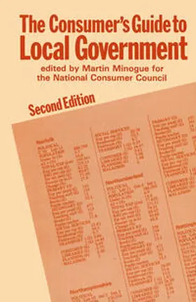 Minogue |  Consumer's Guide to Local Government | eBook | Sack Fachmedien
