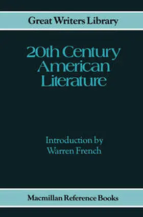 French |  Twentieth Century American Literature | eBook | Sack Fachmedien