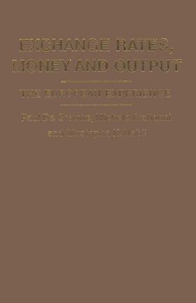 Fratianni / Nabli / Grauwe | Exchange Rates, Money and Output | Buch | 978-1-349-17701-1 | sack.de
