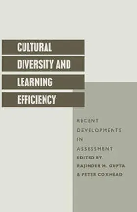 Coxhead / Gupta |  Cultural Diversity And Learning Efficiency | eBook | Sack Fachmedien