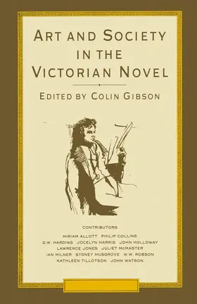 Gibson |  Art and Society in the Victorian Novel | Buch |  Sack Fachmedien