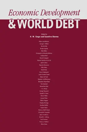 Sharma / Singer |  Economic Development and World Debt | Buch |  Sack Fachmedien