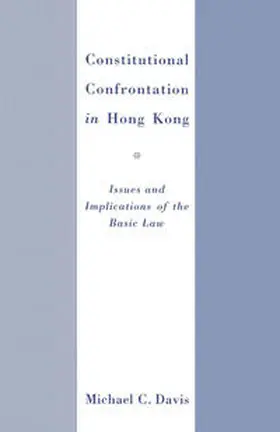 Davis |  Constitutional Confrontation in Hong Kong | eBook | Sack Fachmedien