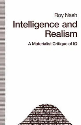 Nash |  Intelligence and Realism | eBook | Sack Fachmedien