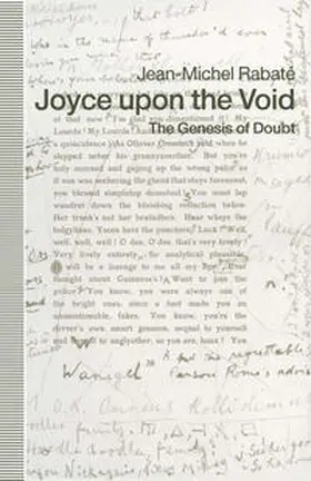 Rabate |  Joyce upon the Void | eBook | Sack Fachmedien