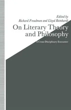 Freadman / Reinhardt | On Literary Theory and Philosophy | E-Book | www.sack.de
