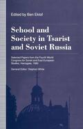 White / Eklof / Frederiksen |  School and Society in Tsarist and Soviet Russia | Buch |  Sack Fachmedien