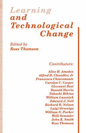 Thomson |  Learning and Technological Change | eBook | Sack Fachmedien
