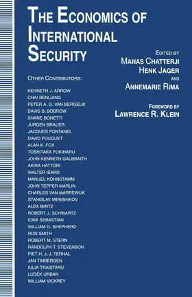 Chatterji / Jager / Rima |  The Economics of International Security | Buch |  Sack Fachmedien