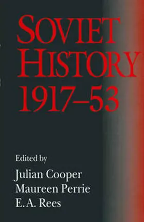 Cooper / Perrie / Rees | Soviet History, 1917-53 | E-Book | www.sack.de