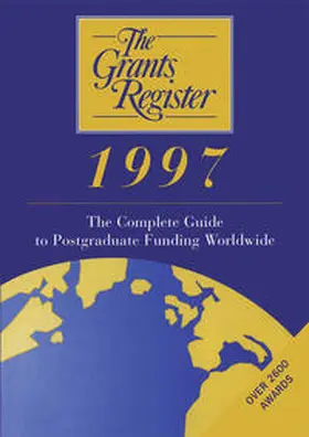 Austin |  The Grants Register 1997 | eBook | Sack Fachmedien