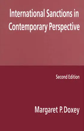 Doxey |  International Sanctions in Contemporary Perspective | eBook | Sack Fachmedien