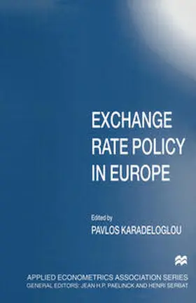 Karadeloglou |  Exchange Rate Policy in Europe | eBook | Sack Fachmedien