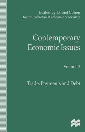 Cohen | Contemporary Economic Issues | Buch | 978-1-349-26086-7 | sack.de