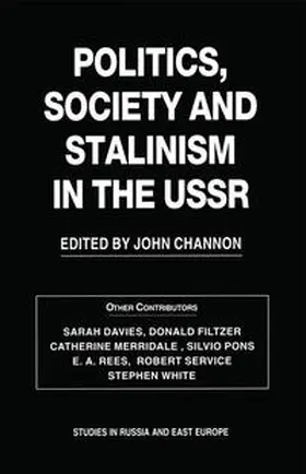 Channon |  Politics, Society and Stalinism in the USSR | eBook | Sack Fachmedien