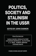 Channon |  Politics, Society and Stalinism in the USSR | Buch |  Sack Fachmedien