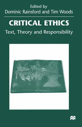 Rainsford / Woods |  Critical Ethics | eBook | Sack Fachmedien