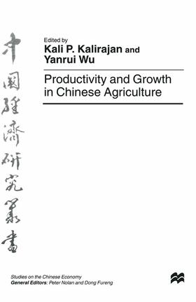 Wu / Kalirajan | Productivity and Growth in Chinese Agriculture | Buch | 978-1-349-27450-5 | sack.de