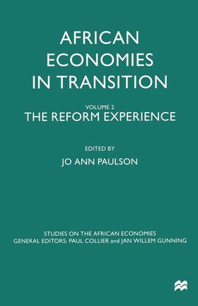Paulson | African Economies in Transition | Buch | 978-1-349-27485-7 | sack.de