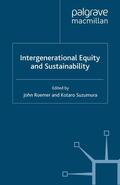 Suzumura / Roemer |  Intergenerational Equity and Sustainability | Buch |  Sack Fachmedien