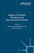 Arestis / Hein / Heron |  Aspects of Modern Monetary and Macroeconomic Policies | Buch |  Sack Fachmedien