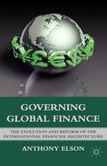 Elson |  Governing Global Finance | Buch |  Sack Fachmedien