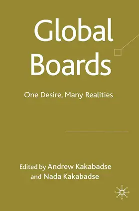 Kakabadse |  Global Boards | Buch |  Sack Fachmedien