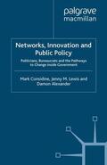 Considine / Alexander / Lewis |  Networks, Innovation and Public Policy | Buch |  Sack Fachmedien