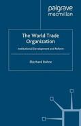 Bohne |  The World Trade Organization | Buch |  Sack Fachmedien