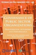 Verhoest / Lægreid |  Governance of Public Sector Organizations | Buch |  Sack Fachmedien