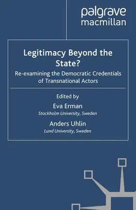 Uhlin / Erman |  Legitimacy Beyond the State? | Buch |  Sack Fachmedien
