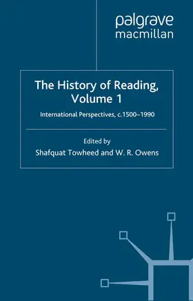 Towheed / Owens | The History of Reading | Buch | 978-1-349-32005-9 | www.sack.de