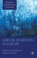 Caviedes / Menz |  Labour Migration in Europe | Buch |  Sack Fachmedien