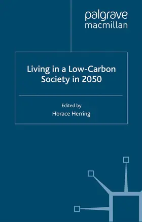 Herring |  Living in a Low-Carbon Society in 2050 | Buch |  Sack Fachmedien