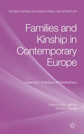 Jallinoja / Widmer |  Families and Kinship in Contemporary Europe | Buch |  Sack Fachmedien