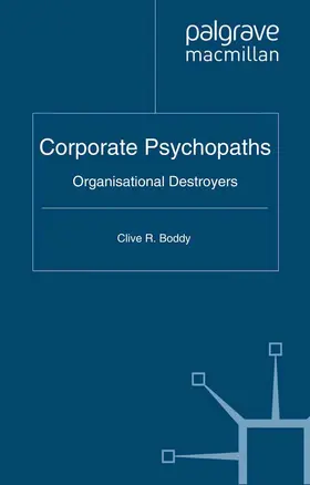 Boddy |  Corporate Psychopaths | Buch |  Sack Fachmedien