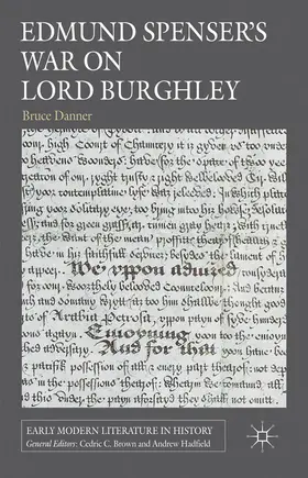 Danner |  Edmund Spenser's War on Lord Burghley | Buch |  Sack Fachmedien