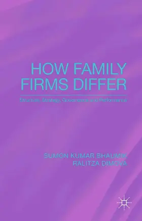 Bhaumik / Dimova |  How Family Firms Differ | Buch |  Sack Fachmedien