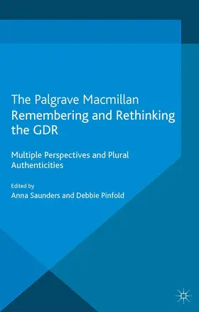 Pinfold / Saunders |  Remembering and Rethinking the GDR | Buch |  Sack Fachmedien