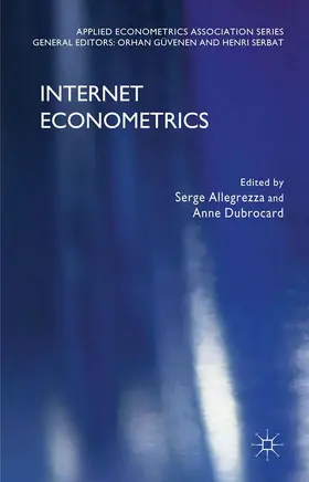 Allegrezza / Dubrocard |  Internet Econometrics | Buch |  Sack Fachmedien