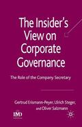 Erismann-Peyer / Steger / Salzmann |  The Insider's View on Corporate Governance | Buch |  Sack Fachmedien
