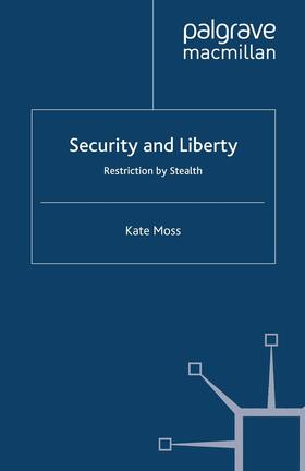 Moss | Security and Liberty | Buch | 978-1-349-35712-3 | sack.de