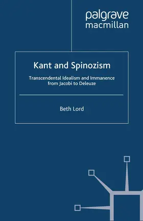 Lord |  Kant and Spinozism | Buch |  Sack Fachmedien