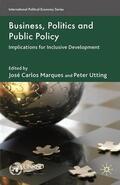 Utting / Marques |  Business, Politics and Public Policy | Buch |  Sack Fachmedien
