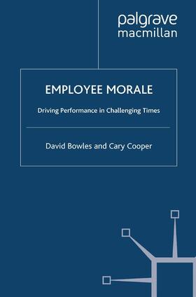 Bowles / Cooper | Employee Morale | Buch | sack.de