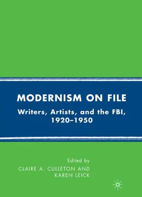 Culleton |  Modernism on File | Buch |  Sack Fachmedien
